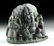 18th C. Indian Basalt Figure - Ganesh w/ Attendants