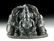 18th C. Indian Basalt Figure - Ganesh w/ Attendants - 2
