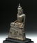 15th C. Khmer Angkor Bronze Seated Buddha