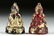 Miniature 19th C. Siamese Gilded Glass Buddhas (2) - 4