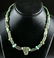Maya Jade & Greenstone Necklace w/ Face Pendant