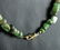 Maya Jade & Greenstone Necklace w/ Face Pendant - 4
