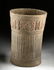 Maya Brownware Cylinder Vessel - Glyphoids - 3