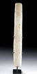 Maya White Quartz Pendant w/ Incised Glyphs - 2