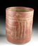 Maya Painted Pottery Cylinder w/ Linear Motifs - 4