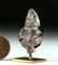 Chavin Sodalite Figural Amulet, Cinnabar Deposits - 3