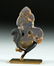 Chavin Sodalite Figural Amulet, Cinnabar Deposits - 4