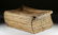 Chancay Textile Weaver Basket w/ 2 Chambers & Contents - 3