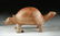 Colima Redware Dog Vessel w/ Turtle Shell - 3