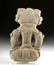 Teotihuacan Stone Seated Figure Holding a Bowl - 4