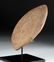 Marajoara Pottery Ovoid Bowl - Geometrics, Zoomorphs - 3