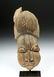 Early 20th C. Lobi Wood Portrait Mask - Lunkena Pale