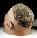 20th C. African Makonde Wooden Helmet Mask w/ Hair - 4