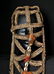 Early 20th C. PNG Woven Fiber / Shell Headdress - 5