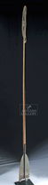 20th C. PNG Sepik River Wooden Canoe Paddle Seabirds - 3