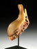 Early 20th C. Dayak Hornbill Beak Ear Ornament