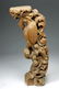 Tall 18th C. Mexican Wood Corbel - Bird of Prey - 2