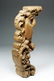 Tall 18th C. Mexican Wood Corbel - Bird of Prey - 4