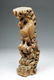 Tall 18th C. Mexican Wood Corbel - Bird of Prey - 5
