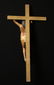 19th C. Mexican Painted Wood Cristo / Christ - 4