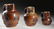 19th C. English Glazed Brownware Pitchers (3) - 2