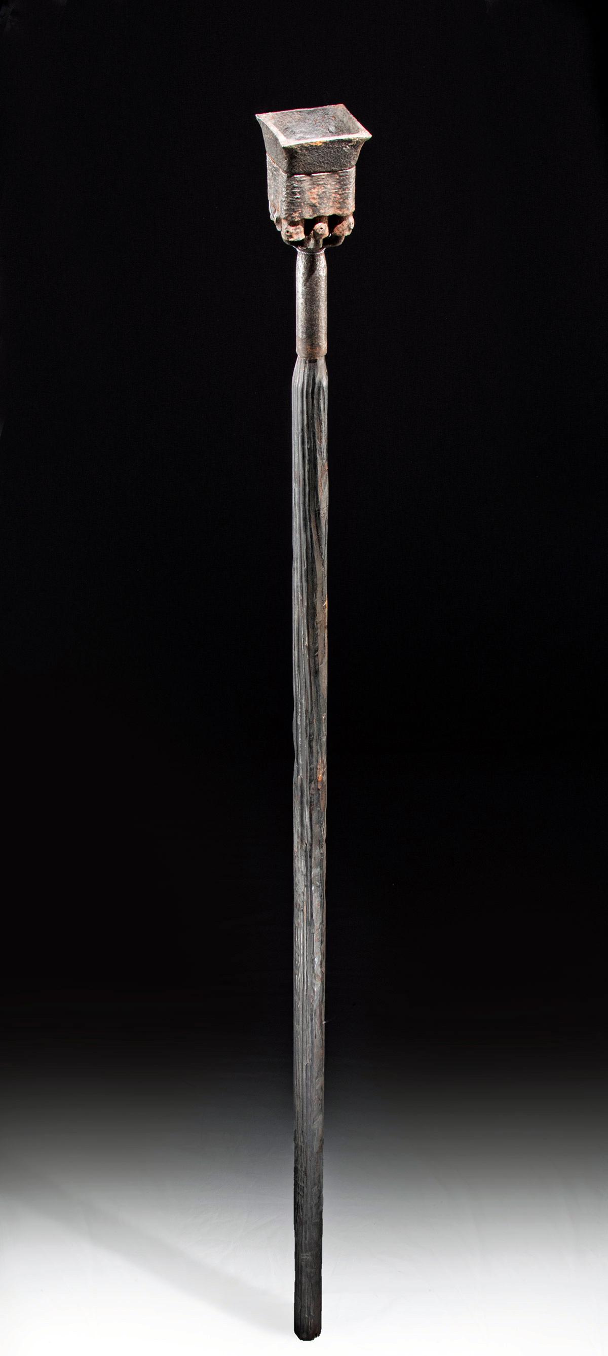 17th C. Chinese Iron Eight Barrel Hand Cannon (1 of 4)