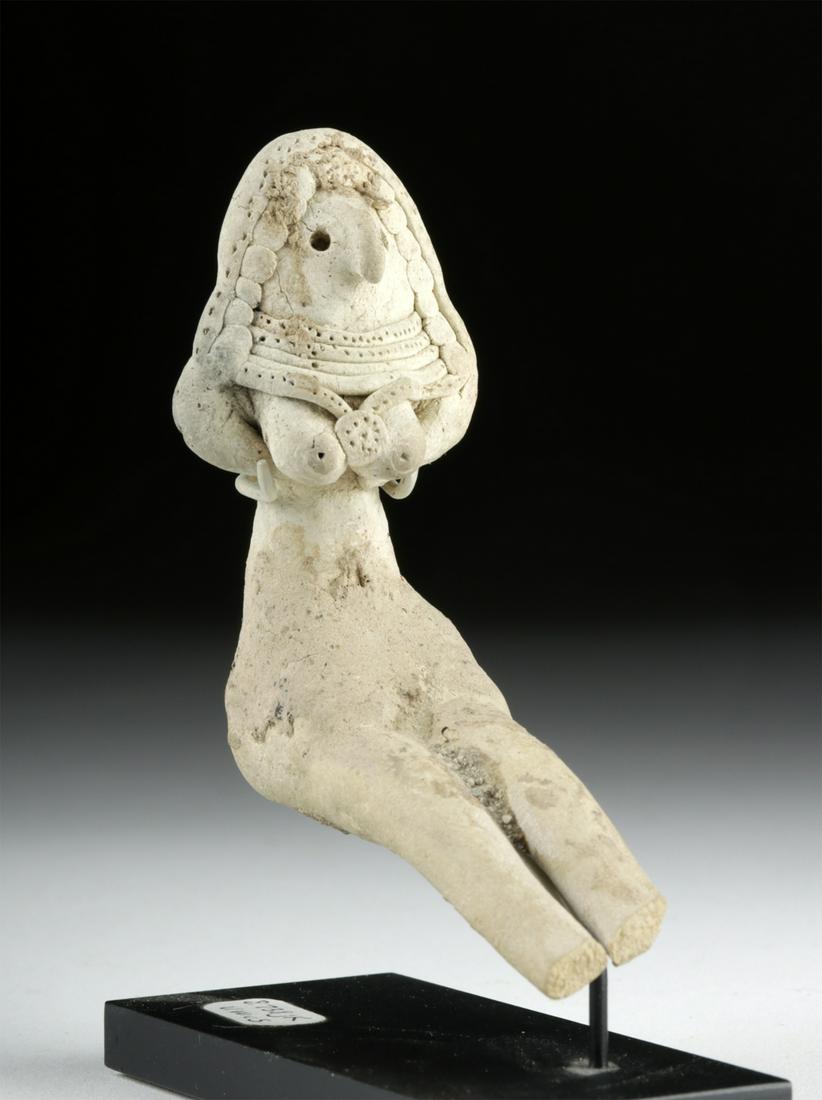 Indus Valley Mehrgarh Pottery Seated Fertility Goddess (1 of 4)