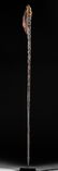 19th C. Indonesian Wood Shaman Staff w/ Horse Hair - 2