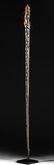 19th C. Indonesian Wood Shaman Staff w/ Horse Hair - 4