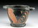 Etruscan Red-Figure Owl Skyphos w/ Lady of Fashion - 3