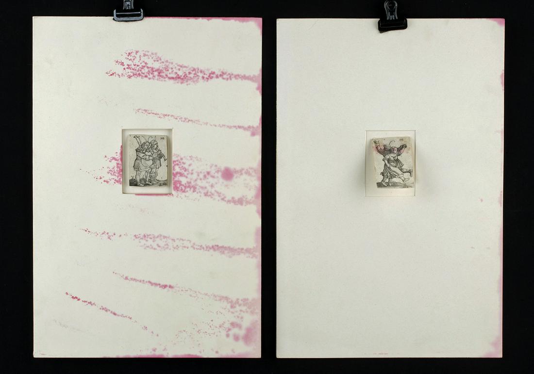 Lot of 2 Renaissance Engravings by H.S. Beham, ca. 1539: **First Time At Auction** Hans Sebald Beham (German, 1500-1550), ca. 1539. A wonderful pair of Renaissance engravings by the German artist Hans Sebald Beham who is best known for his incredibly small