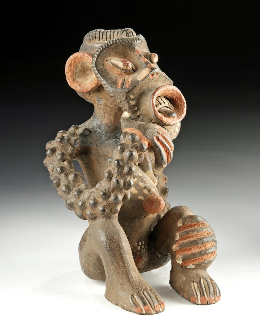 20th C. African Mambila Pottery Marriage Fetish Figure (1 of 6)