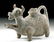 Holy Land Judea Pottery Spouted Bull Vessel