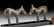 Pair Roman Bronze Horse Appliques Custom Stand - 3