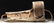 Early 20th C. Apache Wood, Leather Cradleboard