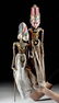 Lot of 2 Mid-20th C. Javanese Wood Wayang Golek Puppets - 2