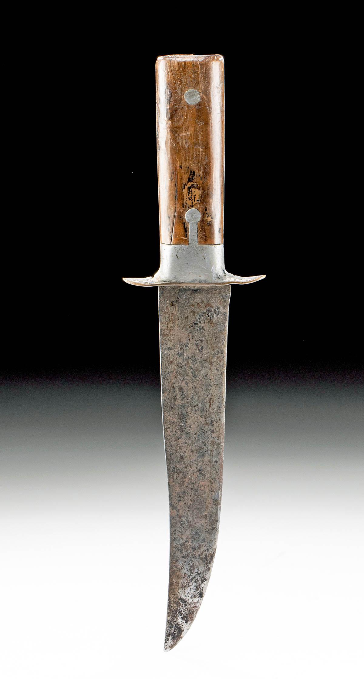 Late 18th C. American Steel Knife - Owned by Blue Duck (1 of 5)