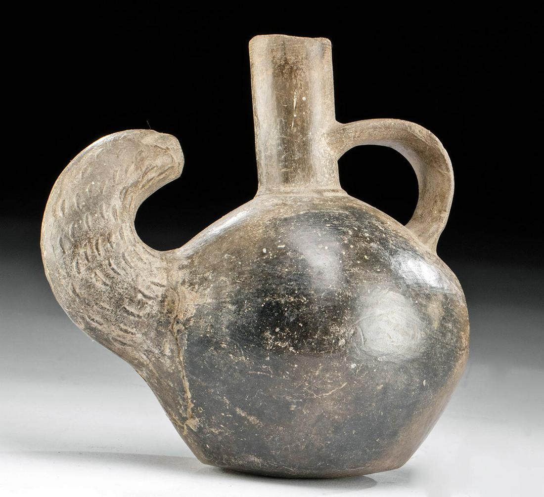 Chimu Pottery Gourd-Shaped Stirrup Vessel (1 of 5)