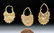 Parthian / East Roman 22K+ Gold / Garnet Earrings (3) - 3