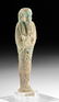Egyptian Glazed Faience Ushabti w/ Inscription - 2