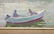 Framed Signed Sam Barber Marina Painting, ca. 1960s - 2