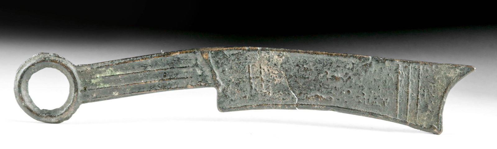 Chinese Zhou Dynasty Bronze Knife Money (1 of 3)