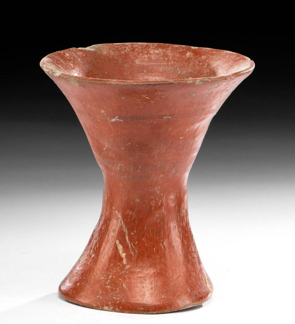 Aztec Cuautitlan Redware Cup - ex Stendahl (1 of 7)