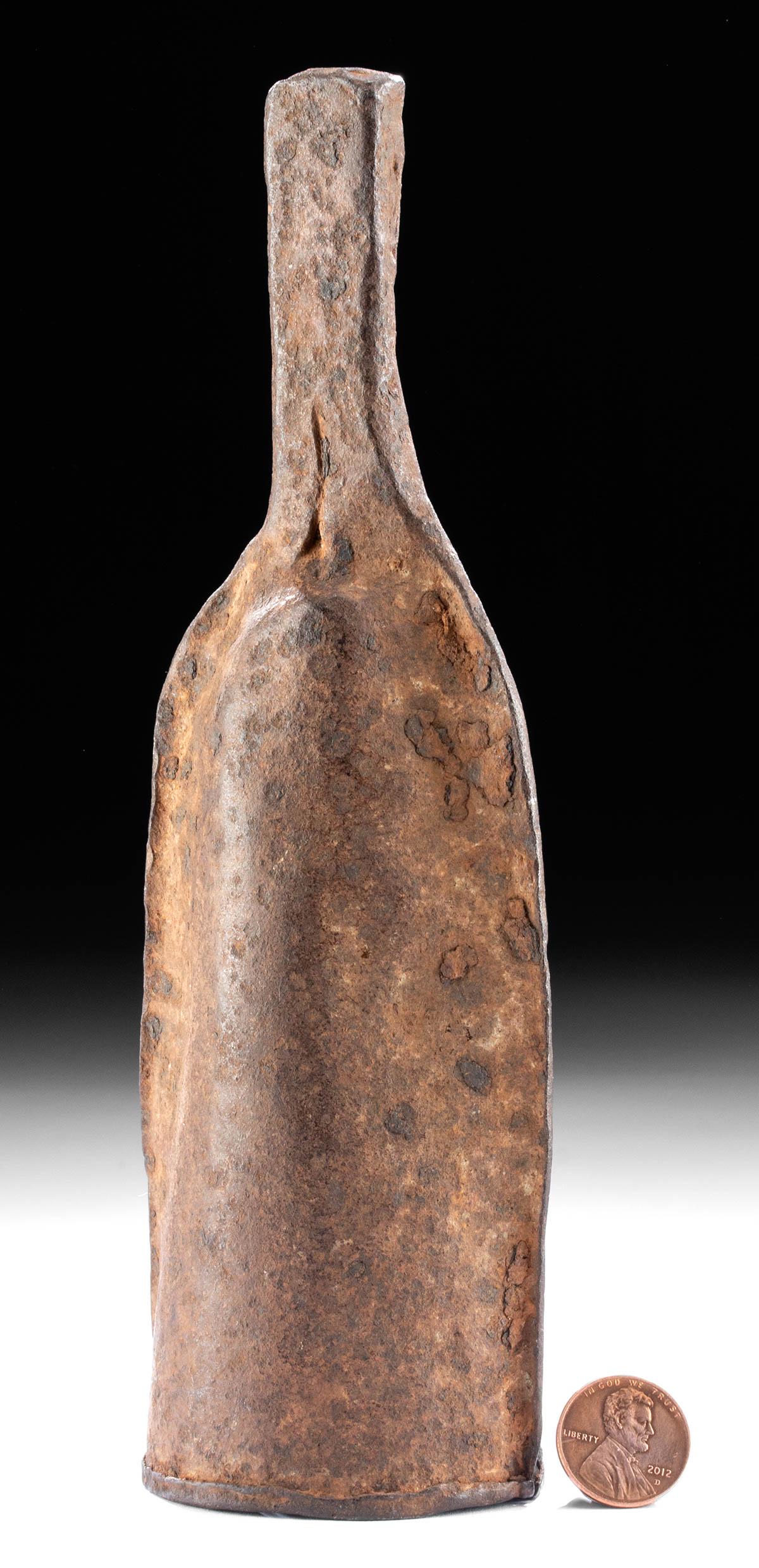 Early 20th C. African Yoruba Iron Gong Currency (1 of 4)