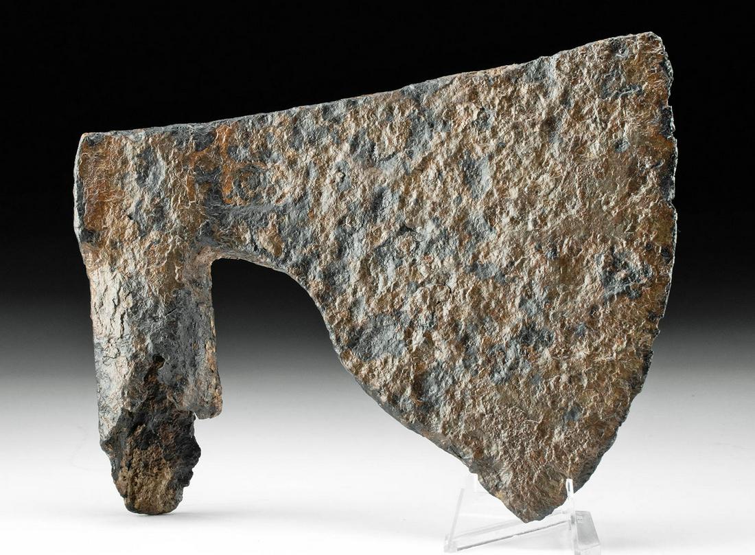 Huge 10th C. Viking Iron Axe Head (1 of 5)