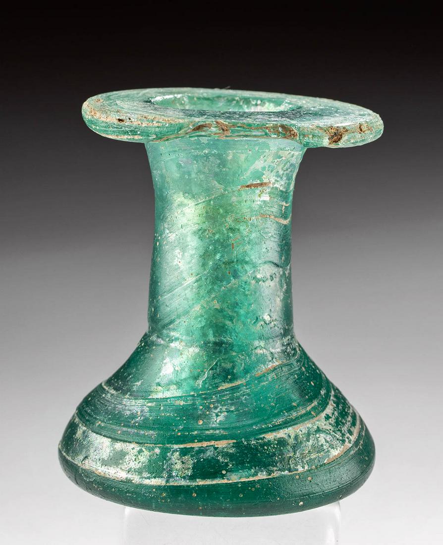 Roman Glass Jar w/ Rainbow Iridescence (1 of 6)