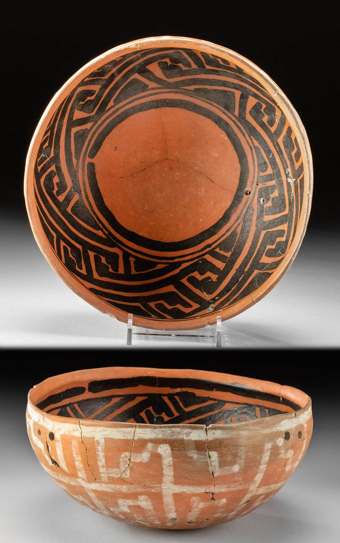 Anasazi St. John's / Pinedale Bichrome Pottery Bowl (1 of 6)