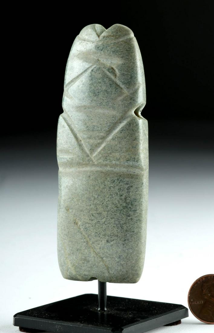 Costa Rican Greenstone Axe God - Avian Figure (1 of 4)