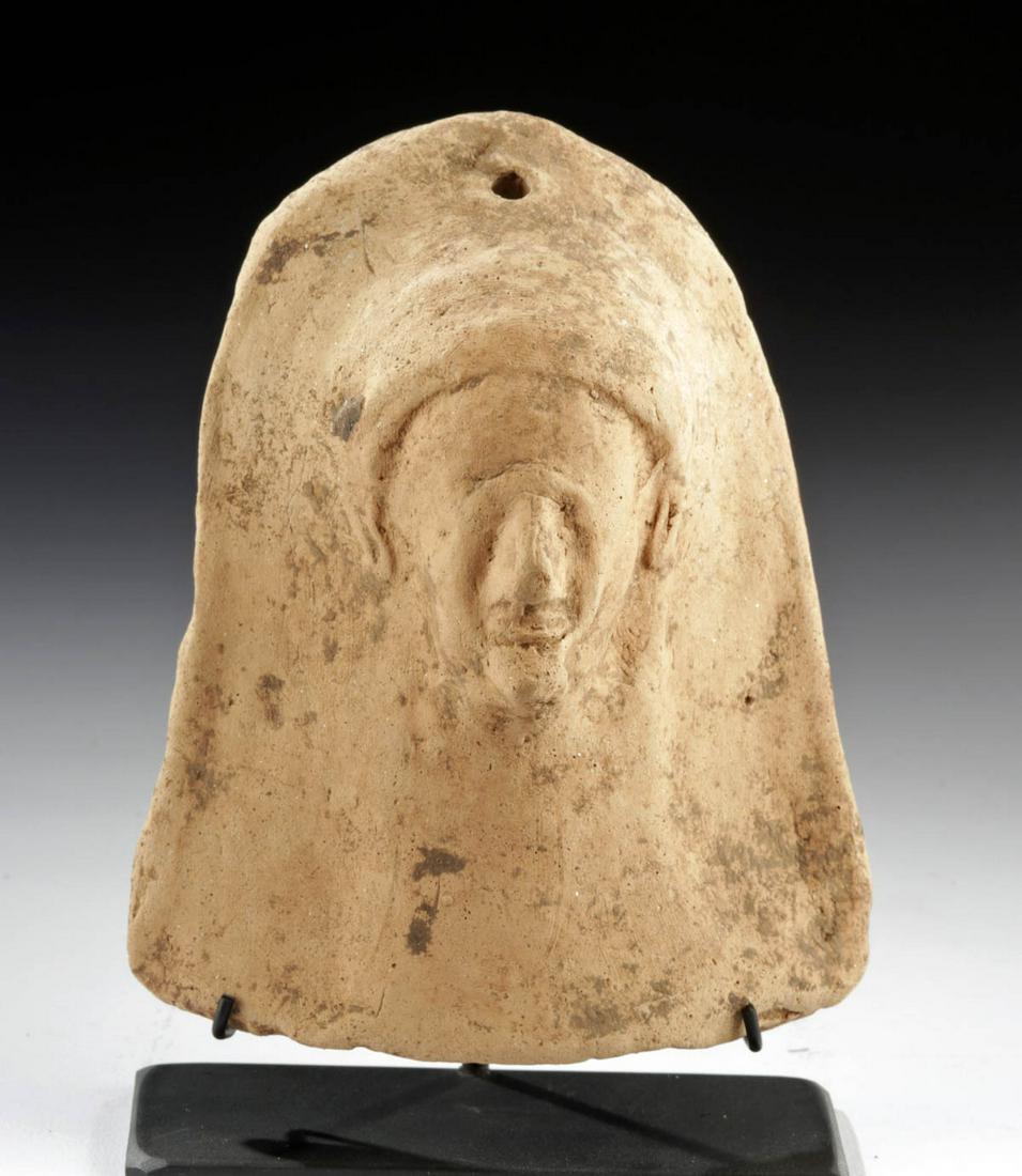 Greek Archaic Pottery Protome of Goddess / Woman (1 of 4)