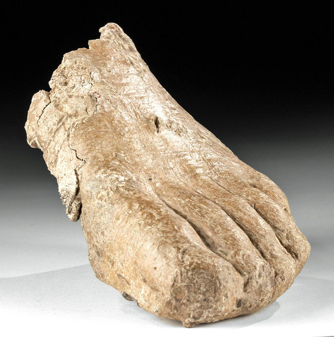 Lifesize Roman Lead Left Foot (1 of 4)